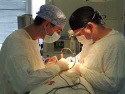 Нейрохирурги БСМП впервые в Томской области  выполнили минимально инвазивную операцию по установке протяженной конструкции  для фиксации перелома позвоночника